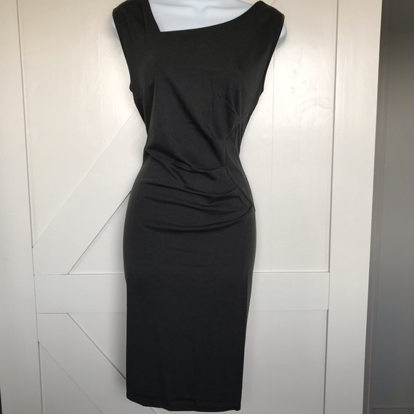 Gray midi dress - Picture 6 of 6